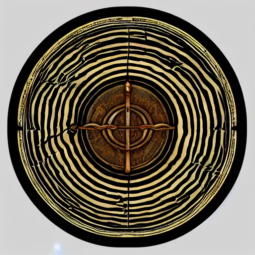 Image similar to the ring from lord if the rings with an imprinted ruler, cm scale imprinted on the inside of the ring, highly detailed, 8 k, trending on artstation, mystic, rpg artwork