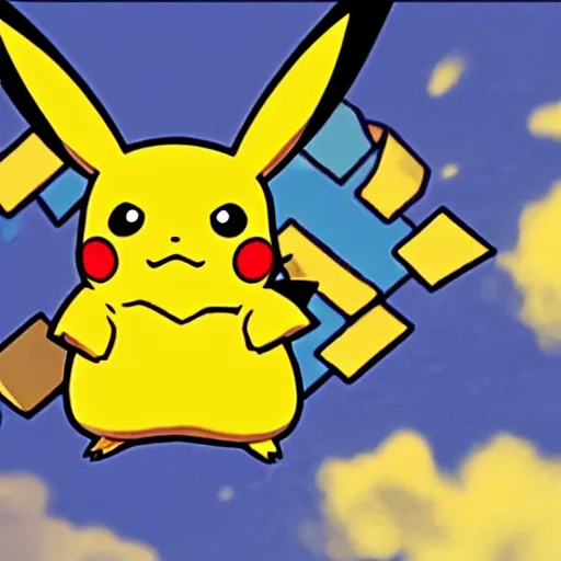 Prompt: Pikachu committing tax evasion