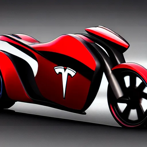 Image similar to uhd photorealistic tesla motorcycle, concept art, futuristic, uhd hyperdetailed photography