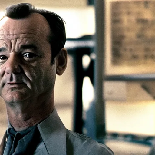 Image similar to bill murray as agent smith