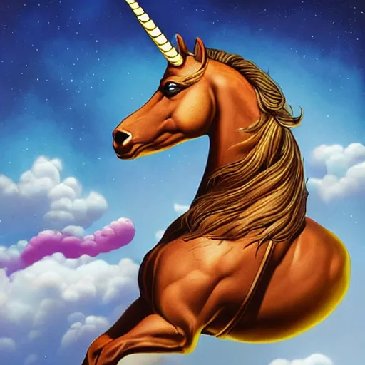 Image similar to portrait of obama riding an unicorn, pixar style, by tristan eaton stanley artgerm and tom bagshaw.