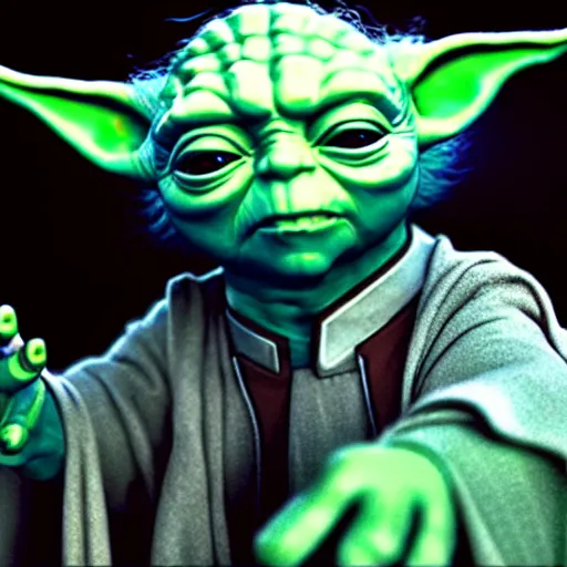 Prompt: yoda wearing a star trek uniform, photorealistic , 8k