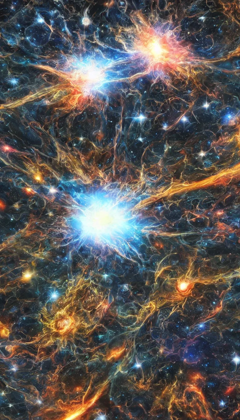 Image similar to realistic supernova, 8 k, hyper detailed, hdr, intricate, masterpiece,