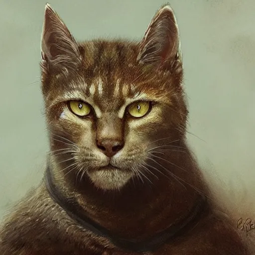 Prompt: portrait of khajit,digital art,ultra realistic,ultra detailed,art by greg rutkowski,dramatic