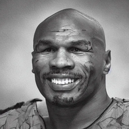 Image similar to photo portrait of Mike Tyson