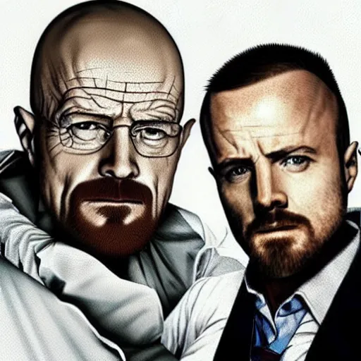 Prompt: Walter White and Jesse Pinkman during the Ottoman Empire