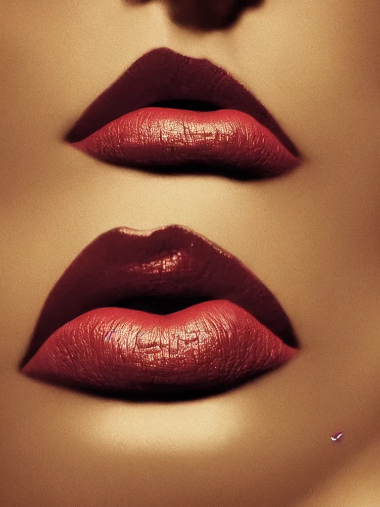 Image similar to lips by disney concept artists, blunt borders, rule of thirds, golden ratio, godly light