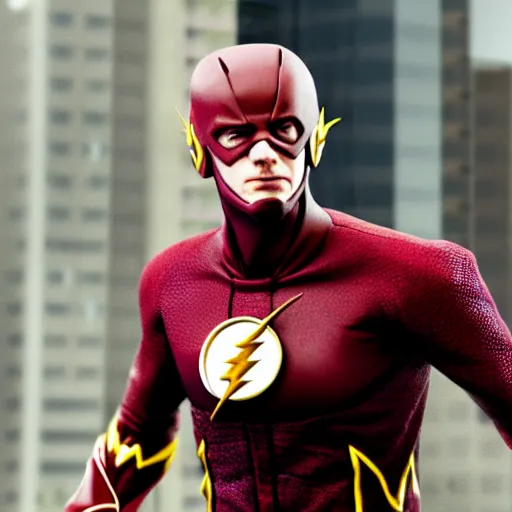 Image similar to CGI render of the flash as waya steurbaut in the style of waya Steurbaut