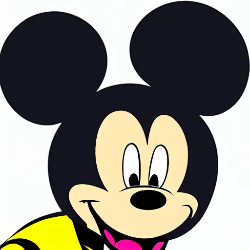 Image similar to mickey mouse profile picture by mr doodle