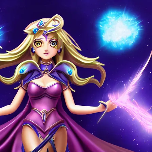 Image similar to beautiful dark magician girl, full body, mystical, ultra detailed, 4k