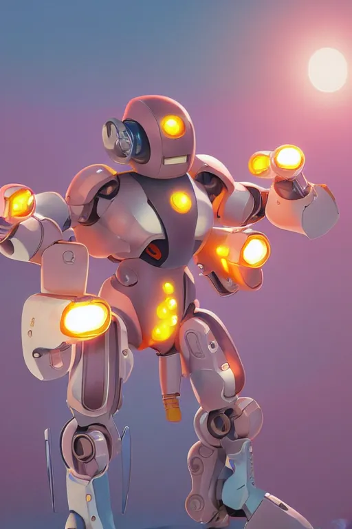 Image similar to metabots medabots medarotto medarot robot minimalist comics helmet mask neon cybereye, behance hd by jesper ejsing, by rhads, makoto shinkai and lois van baarle, ilya kuvshinov, rossdraws global illumination ray tracing hdr radiating a glowing aura