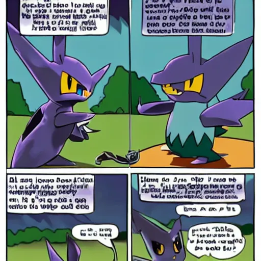 gengar pokemon comic strips