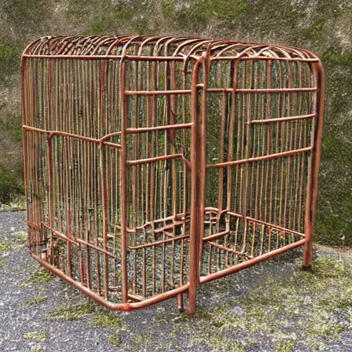 Image similar to rusty cage