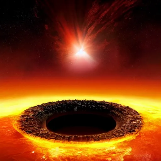 Image similar to the blackhole