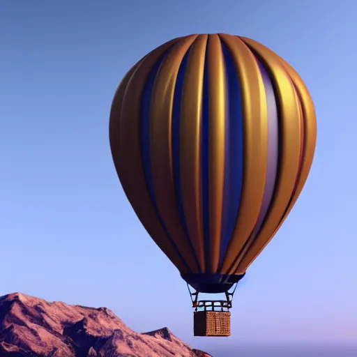 Prompt: a hot air balloon shaped like jeff's bezos head, 3 d render, octane, ray tracing, ultra high resolution, ultra detailed, 8 k