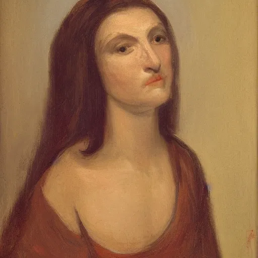 Image similar to face portrait of a women