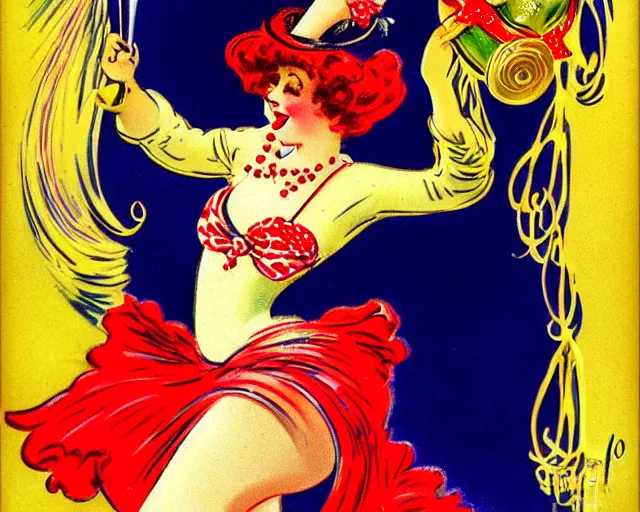 Image similar to vintage, melchizedek champagne bottle. cancan girl dancing, french, realistic, cheerful, belle epoque, leonetto cappiello, pur champagne damery, 1 9 0 2