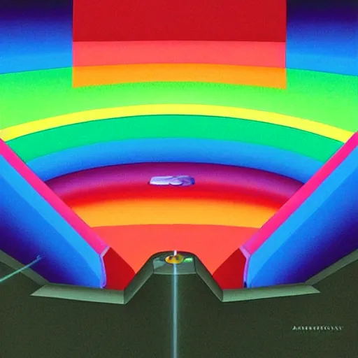 Prompt: 🌈 🕳!!! detailed 8 + k by ( ( ( ( ( shusei nagaoka ) ) ) ) ), david rudnick, airbrush on canvas, pastell colours, cell shaded