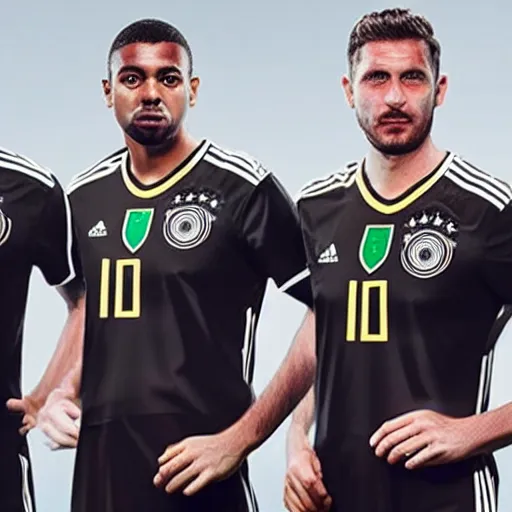 Prompt: the new german kit world cup 2022