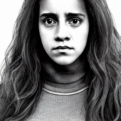 Prompt: photo of hermione granger in her 3 0 s, realistic, perfect eyes, symmetrical, full body shot, wide angle, sharp focus, 8 k high definition, insanely detailed, intricate, elegant