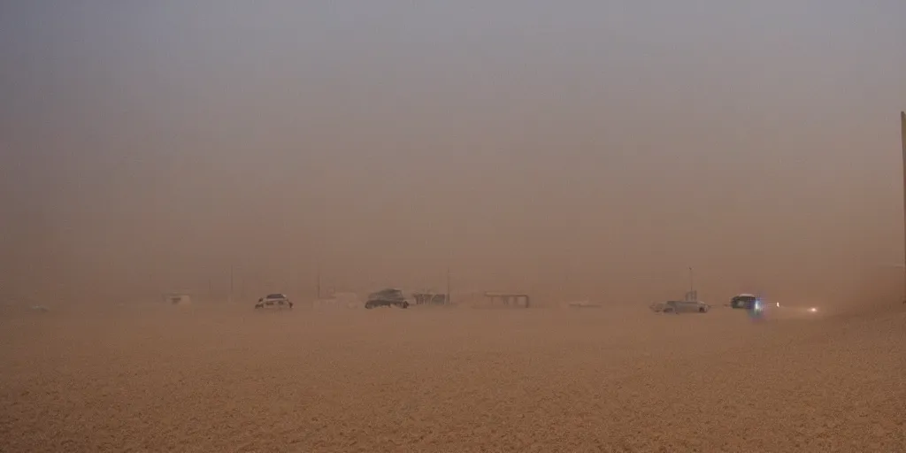 Image similar to sand storm