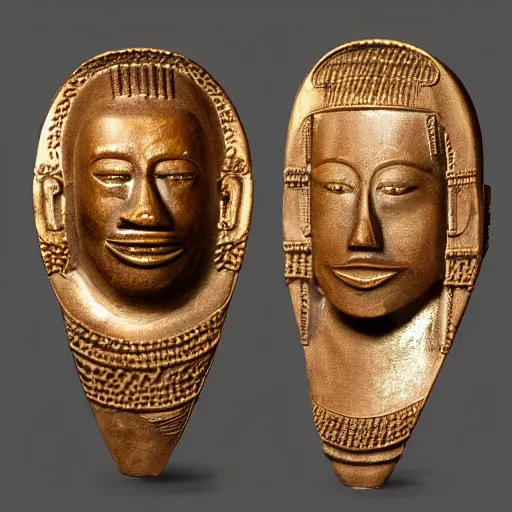 Prompt: benin bronzes