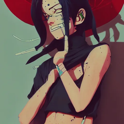 Image similar to a ultradetailed full body portrait of lufy in one piece, by conrad roset, greg rutkowski and makoto shinkai trending on artstation