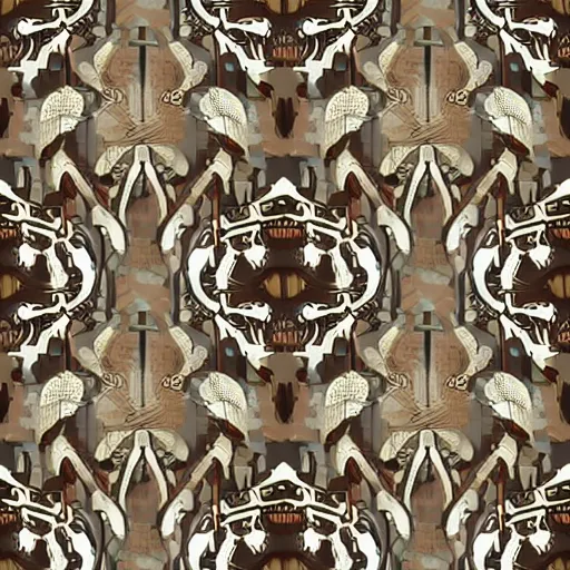 Image similar to steampunk camouflage pattern