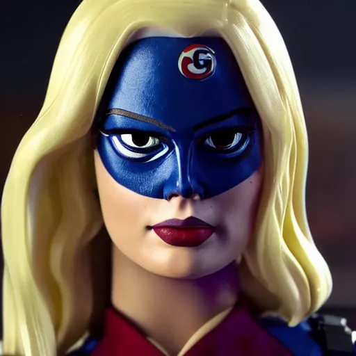 Prompt: margot robbie hasbro g. i joe 4 k