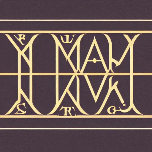 Image similar to AMRICN OCCULT type design, fonts, letters