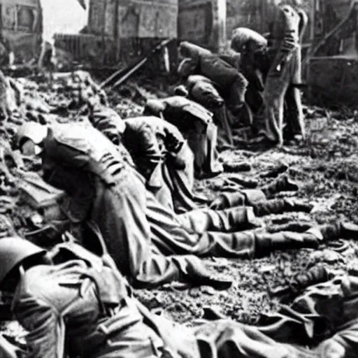 Image similar to the atrocities of world war two