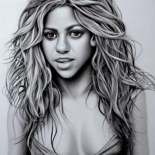 Prompt: Shakira, beautiful, highly detailed portrait, photorealistic, ultra-detailed, 3d, cartoon, Up