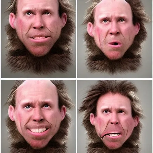 Image similar to a human hamster!!! with scarell johanssons face, mutant hybrid monster