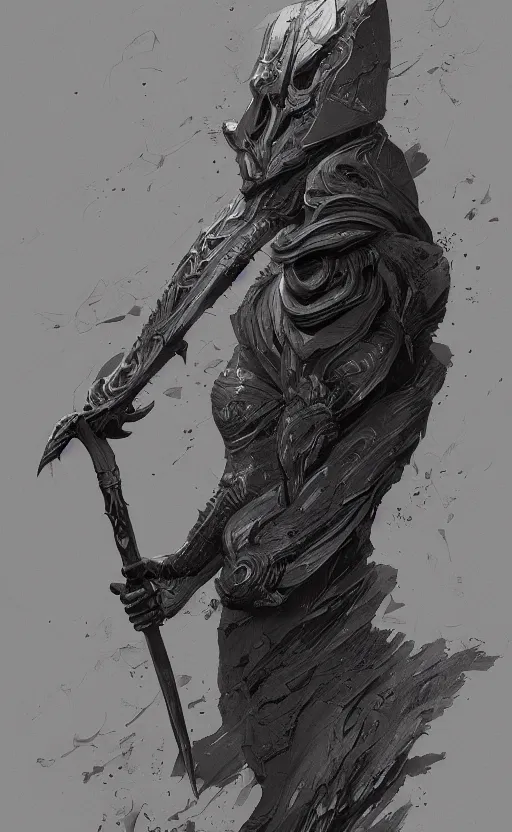 Prompt: close view of wooden dagger, black to gray gradient in background, front game card, drark, marvel comics, dark, intricate, highly detailed, smooth, artstation, digital illustration by ruan jia and mandy jurgens and artgerm and wayne barlowe and greg rutkowski and zdislav beksinski