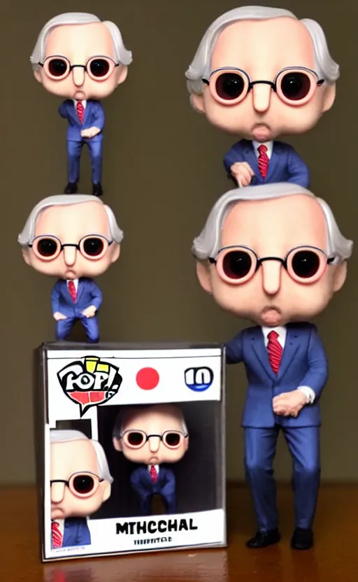 Prompt: mitch mcconnell funko pop