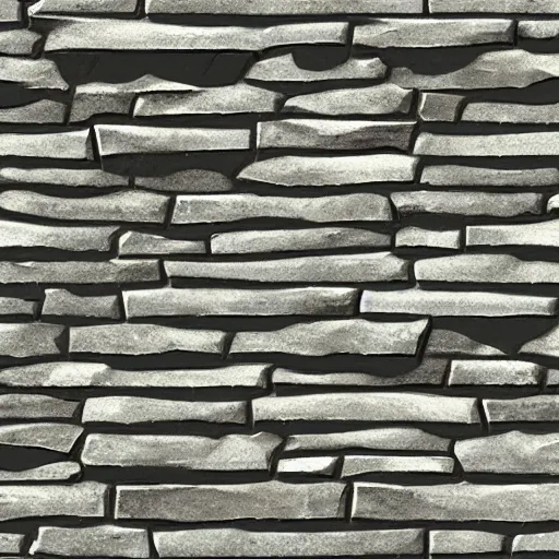 Image similar to a painterly stylized stone cladding texture