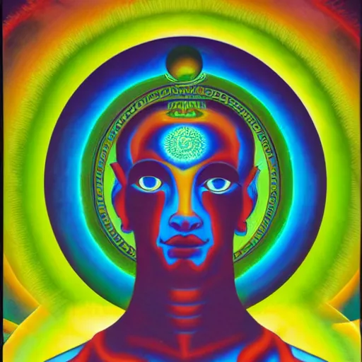 Prompt: Avatar of transcendental consciousness