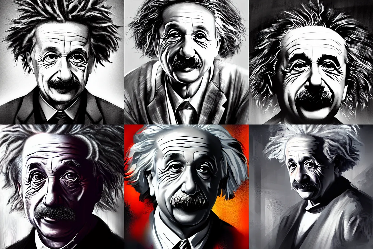 a hyper realistic sketch of Albert Einstein but with | Stable Diffusion |  OpenArt