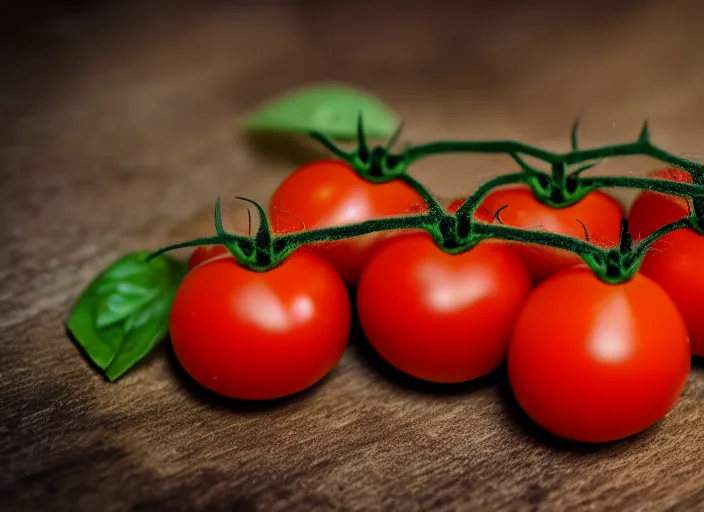 Image similar to tomatoes sprouting out of a cat. fantasy magic style. highly detailed 8 k. intricate. lifelike. soft light. sony a 7 r iv 5 5 mm. [ cinematic post - processing ].