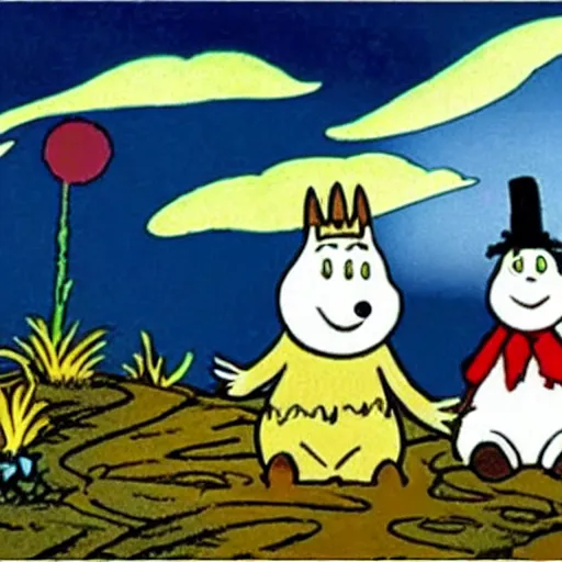 Prompt: The Moomins