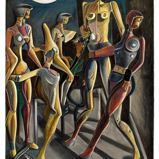 Image similar to cyborgs by candido portinari