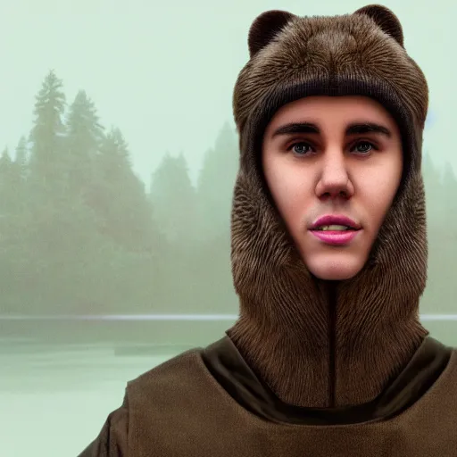 Prompt: hyperrealistic dslr film still of justin bieber disguised as a beaver, braver dam, stunning 8 k octane comprehensive 3 d render, inspired by istvan sandorfi & greg rutkowski & unreal engine, perfect symmetry, dim volumetric cinematic lighting, extremely hyper - detailed, incredibly real lifelike attributes & flesh texture, intricate, masterpiece, artstation, stunning