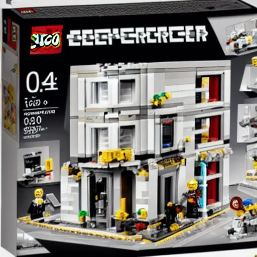 Image similar to Mar-a-Lego FBI raid Lego set