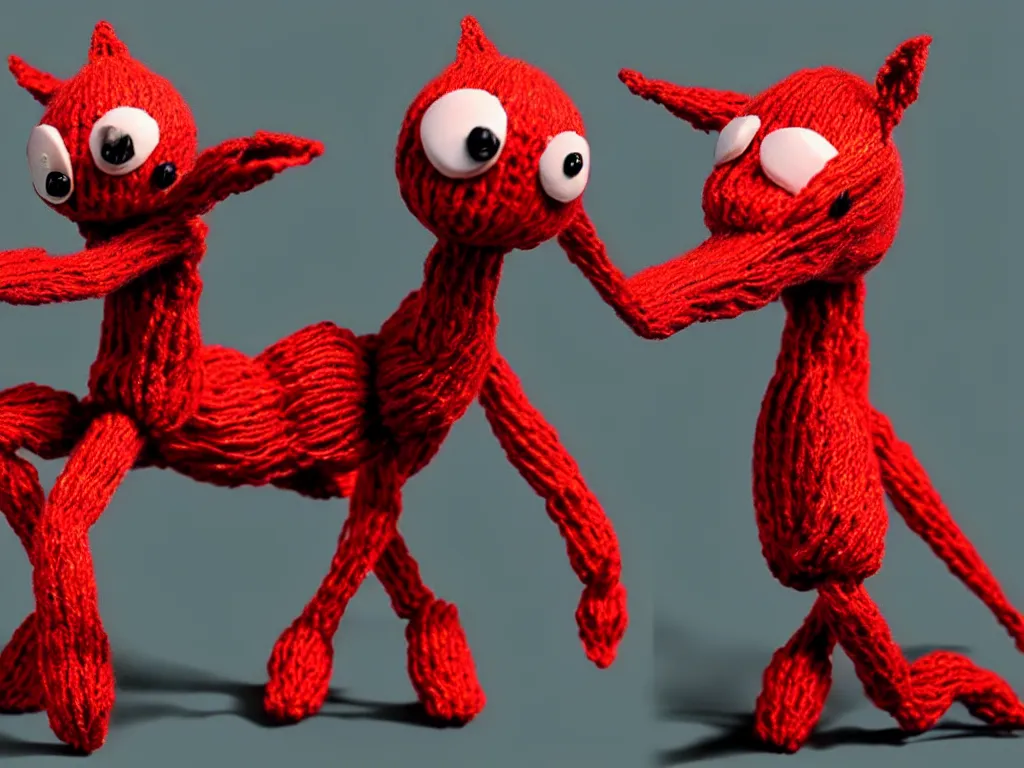 Image similar to yarny as a horse