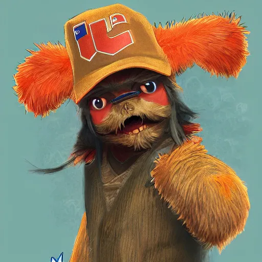 Image similar to anime Portrait of Youppi the Habs Montreal Canadiens Mascot as a very cute powerful and friendly pokemon, highly detailed anime, high evolution, 1990s, legendary, smooth, sharp focus, dynamic lighting, intricate, trending on ArtStation, illustration pokemon, art by WLOP