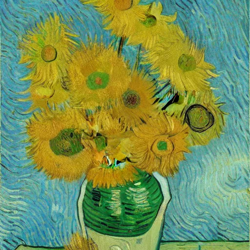 Prompt: a beatiful painting by van gogh
