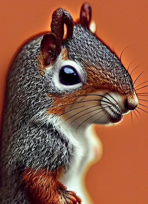 Prompt: photo of a cute squirrel in the style of stefan kostic, realistic, sharp focus, 8k high definition, insanely detailed, intricate, elegant, art by stanley lau and artgerm