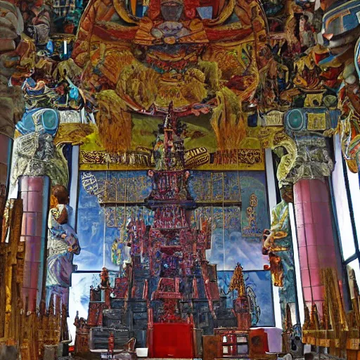 Image similar to temple of all religions