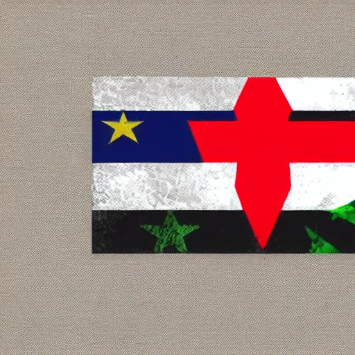 Image similar to The flag of the country of Crackistan