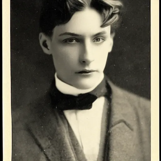 Prompt: headshot edwardian photograph of dorian gray, extremely handsome, 1 9 2 0 s, realistic face, 1 9 3 0 s photography, 1 9 0 0 s, grainy, slightly blurry, victorian